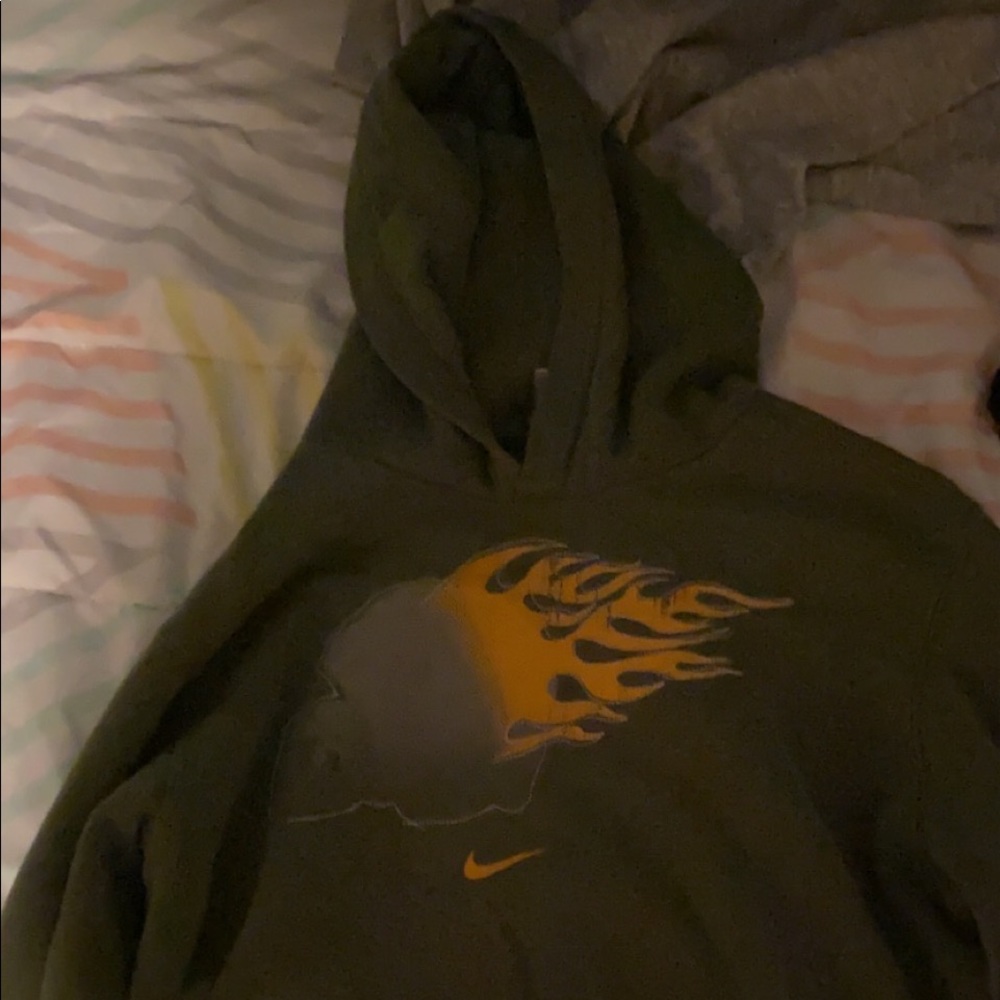 Nike, green, XL